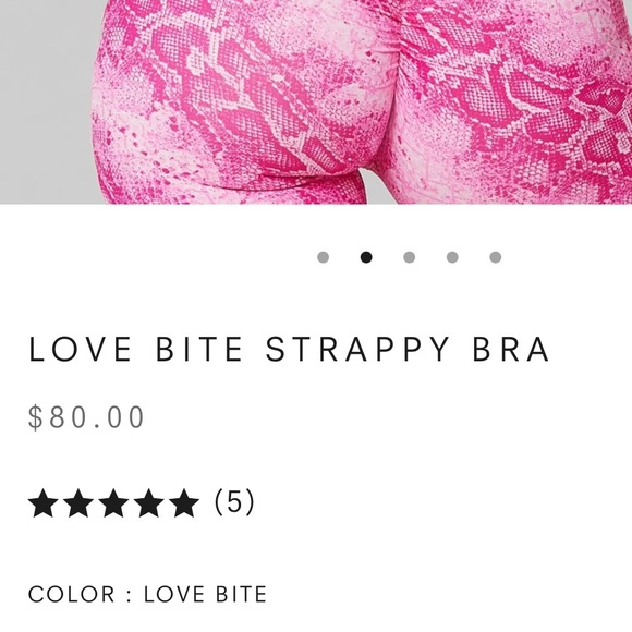 Licifit matching pink boa set - Picture 2 of 7